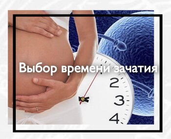 Выбор даты времени зачатия